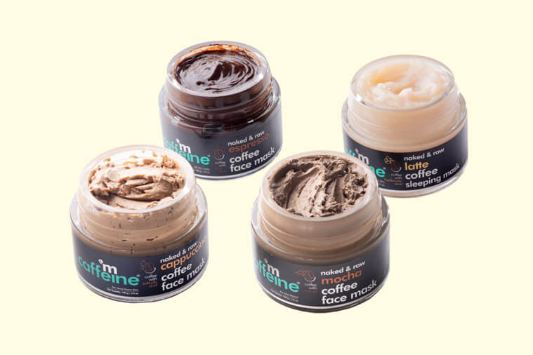 Coffee lovers are in for a treat with mCaffeine’s Naked & Raw masking solutions