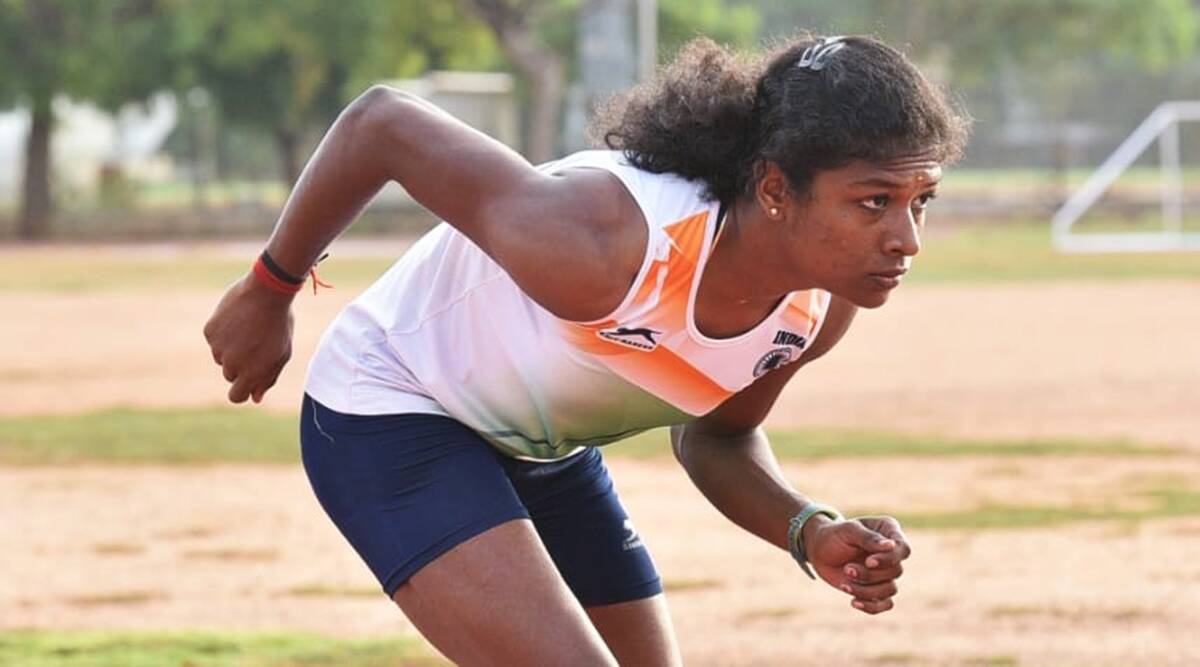 Sprinter Revathi Veeramani is geared up to portray India in the 400m relay at the Tokyo Olympics 2021