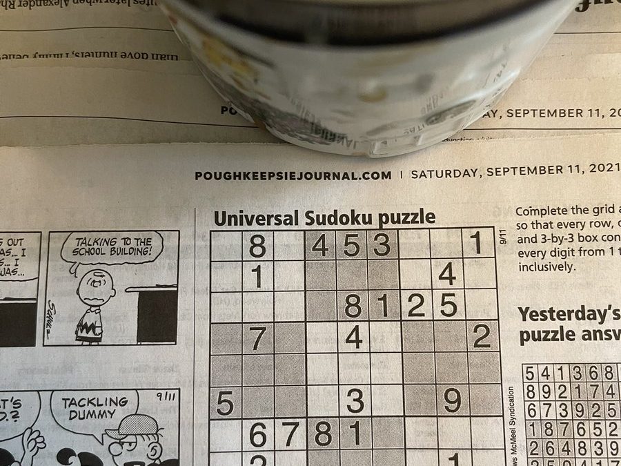 Brain Teasers like Sudoku keep your mind sharp